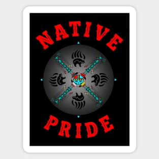 NATIVE PRIDE 36 (SAND) Sticker